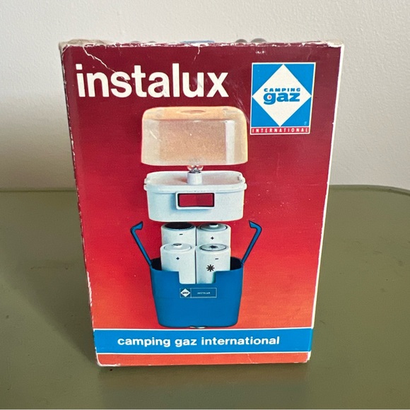 Campingaz Instalux Brevete Retro vintage flashlight made in Italy with box - Picture 6 of 6